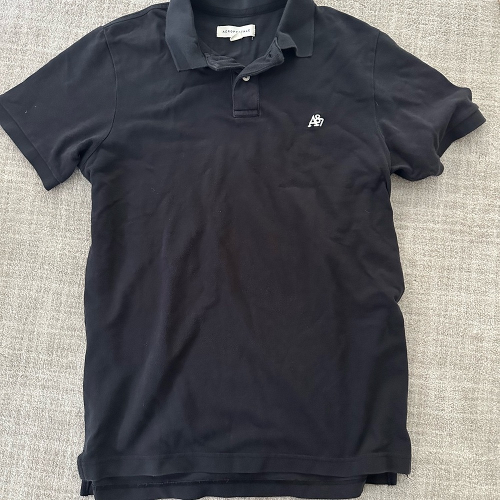 Aeropostale Men's Large Dark Polo Shirt